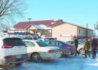 There was standing room only at Motley Free Methodist Church Jan. 17, as hundreds of mourners came to pay their final respects to 20-year-old Alan Dumpprope of Motley, who died Jan. 13, as the result of a trailer home fire. A sign at the front of the church, “Life is Precious,” was a reminder to all who attended Dumpprope’s Celebration of Life service, officiated by Pastor Jim Johnson. 